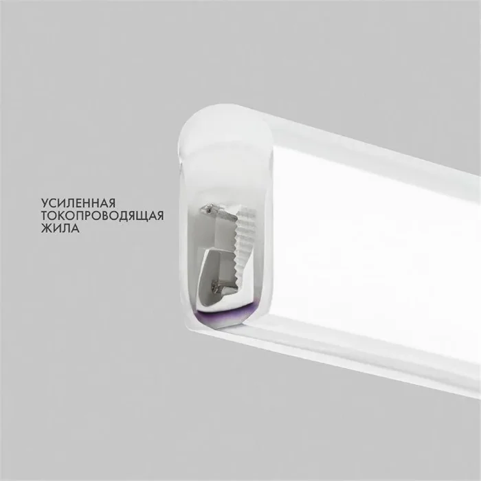 Шнур светодиодный гибкий неон LED SMD 8х16мм 120LED/м бел. (уп.100м) Neon-Night 131-045