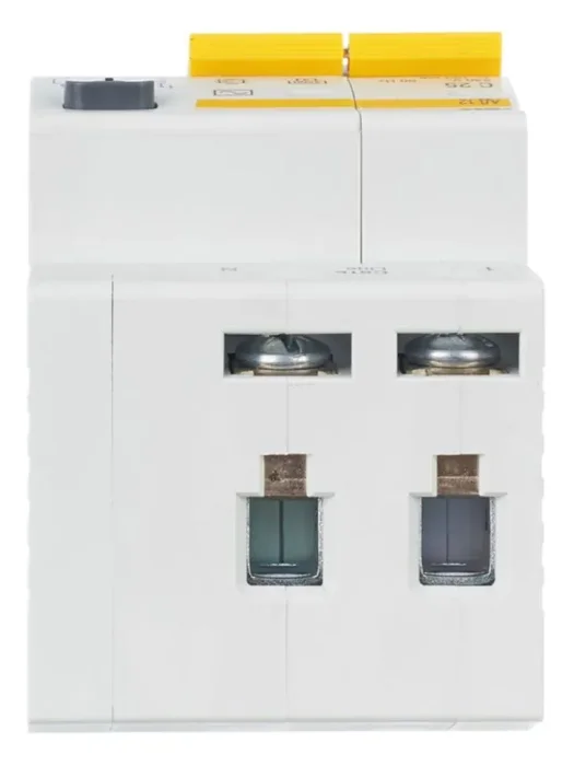 Выключатель автоматический дифференциального тока 2п C 25А 100мА тип AC 4.5кА АД-12 KARAT IEK MAD10-2-025-C-100