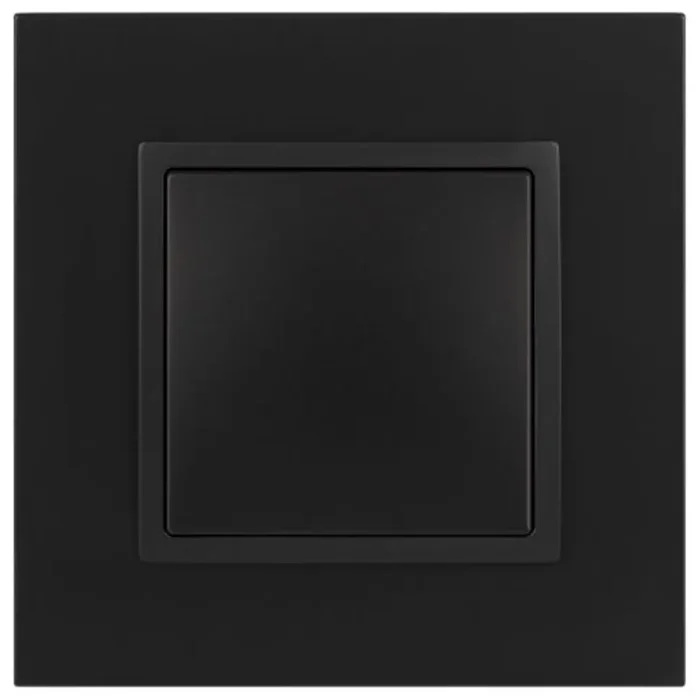 Выключатель 1-кл. СП Elegance 14-1101-05 10А IP20 250В 10AX механизм антрацит Эра Б0034212