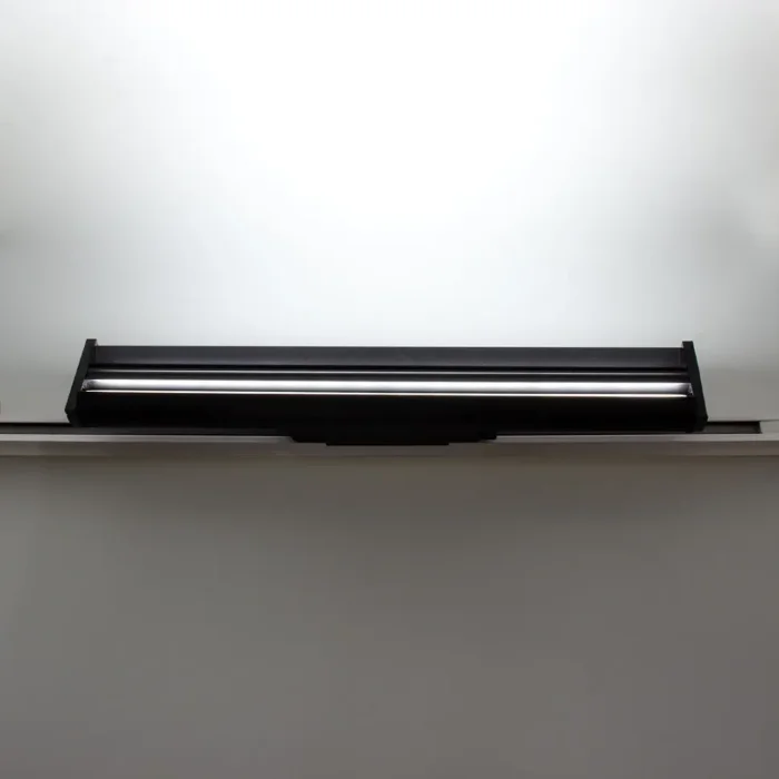 Светодиодный трековый светильник 2L JH-U6 PX303 (220VAC, 2x30W, white 6000K, 120°, черный)