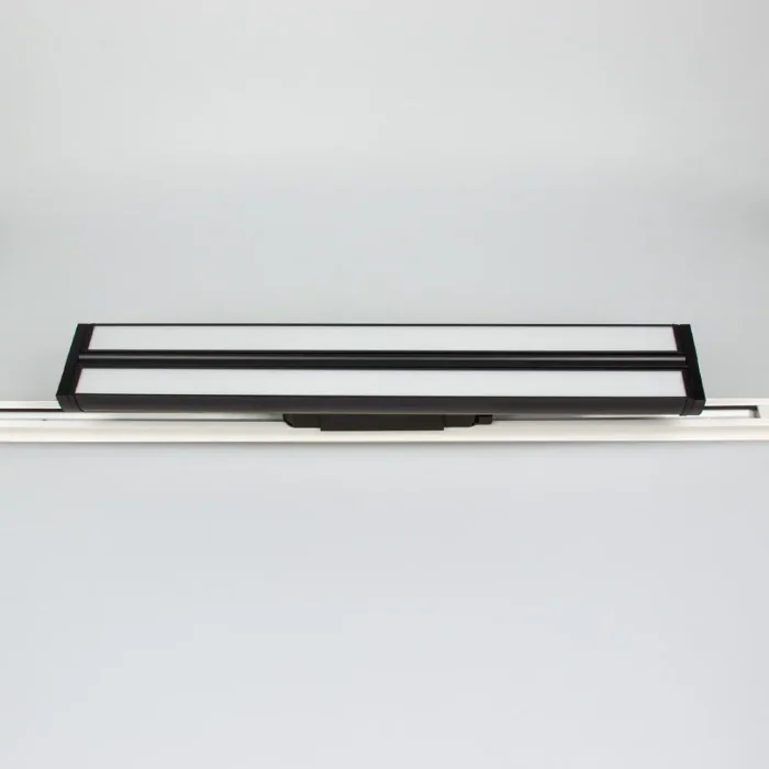 Светодиодный трековый светильник 2L JH-U6 PX303 (220VAC, 2x30W, white 6000K, 120°, черный)