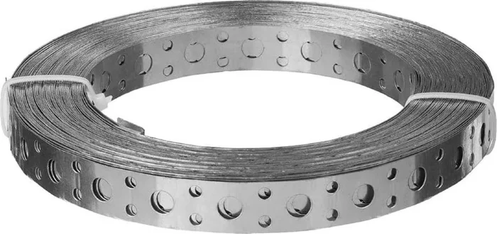 Лента перфорированная прямая 12х0.55мм накл. (уп.25м) Tech-Krep/Zitar 123882