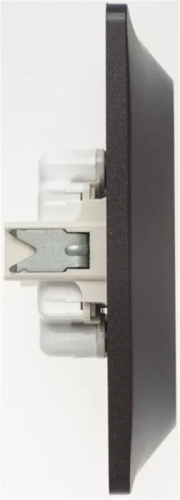 Розетка 2-м СП Glossa 16А IP20 250В без заземл. шоколад SE GSL000820