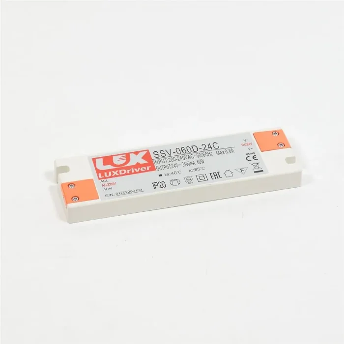 Блок питания SSV-060D-24C (24V, 60W, 2,5А)