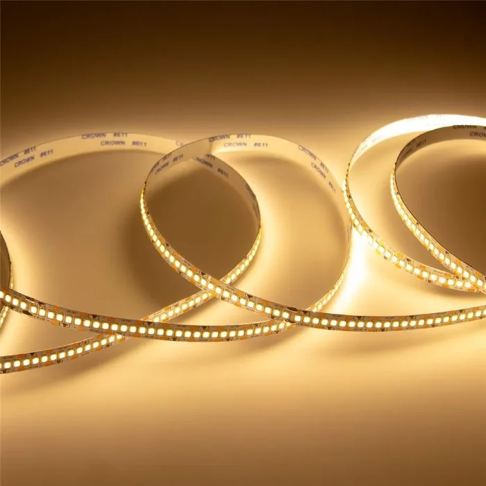 Светодиодная лента Standart PRO class 2835, 240led/m, warm white, 12V, IP20, B203