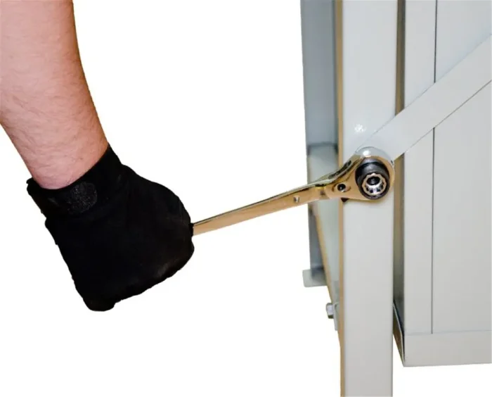 Ключ накидной трещоточный 8х10х12х13х14х17х19х21мм реверсивный (23712) SHTOK 376582