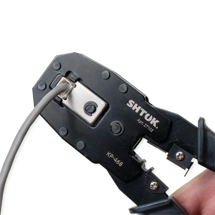 Кримпер для телефонных и компьютерных разъемов КР-468 (27105) SHTOK 376585