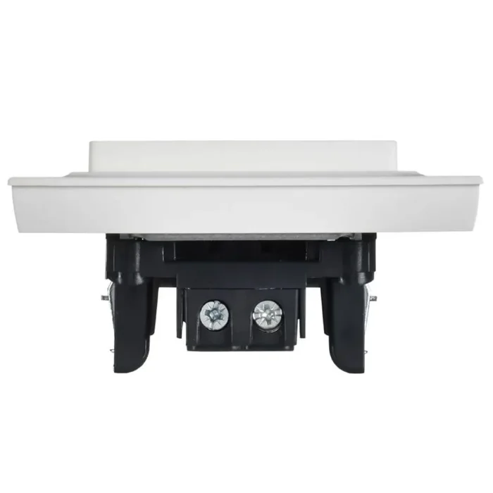 Выключатель 1-кл. СП BRITE ВСР10-1-0-БрАБ 10А в сборе арктич. бел. IEK BR-V10-0-10-K91-F