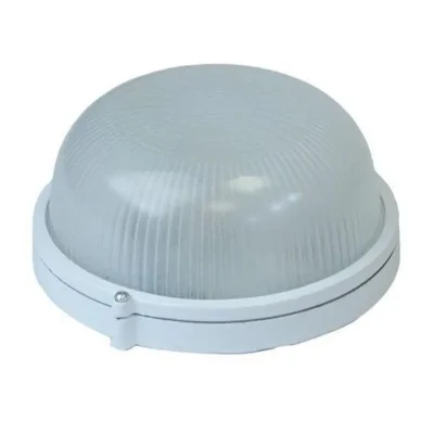 Светильник "Акватермо" НБП 03-60-001 max 60Вт E27 IP54 D176 круг алюм./стекло бел. ЭРА Б0048419