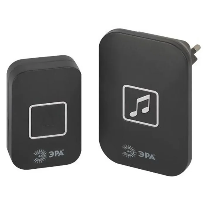 Звонок беспроводной С97 60 мелодий черн. Эра Б0054086