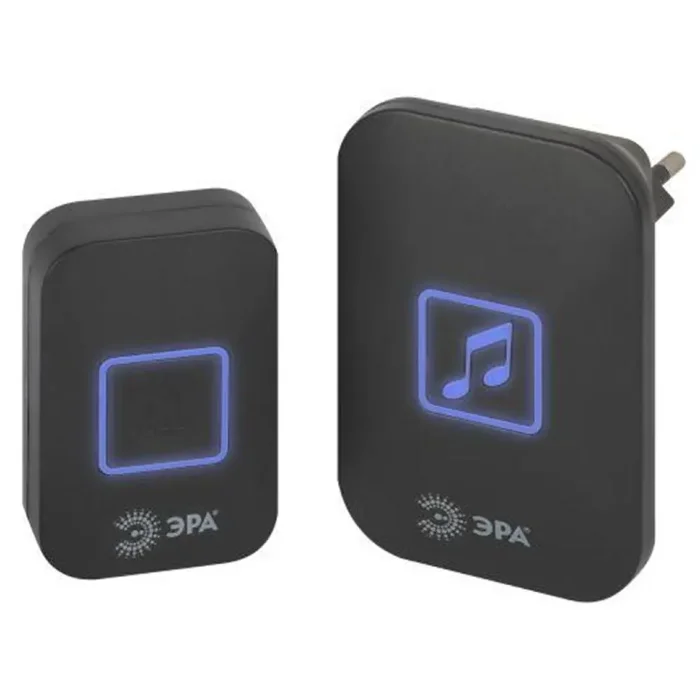 Звонок беспроводной С97 60 мелодий черн. Эра Б0054086