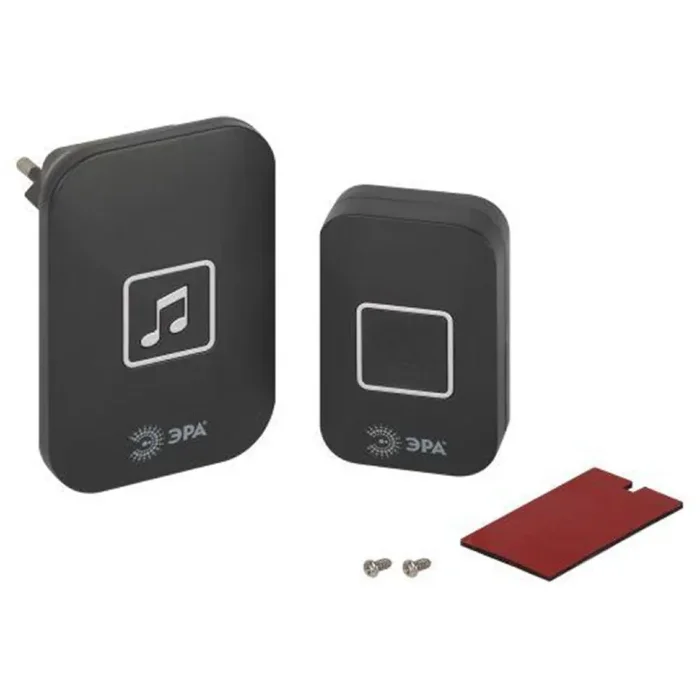 Звонок беспроводной С97 60 мелодий черн. Эра Б0054086