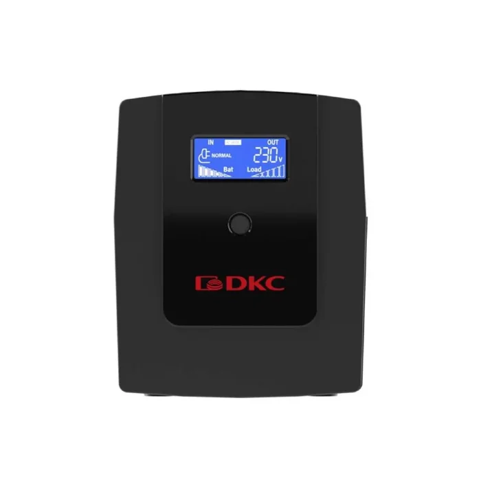 Источник бесперебойного питания ИБП Info LCD 1200В.А IEC C13 (4) USB + RJ45 DKC INFOLCD1200I