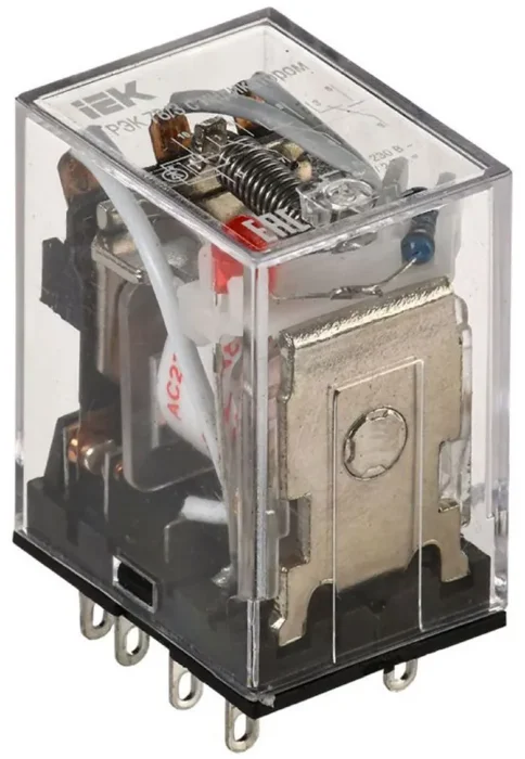 Реле РЭК 78-3(MY3) 5А 230В AC с индикацией IEK RRP20-3-05-220A-LED