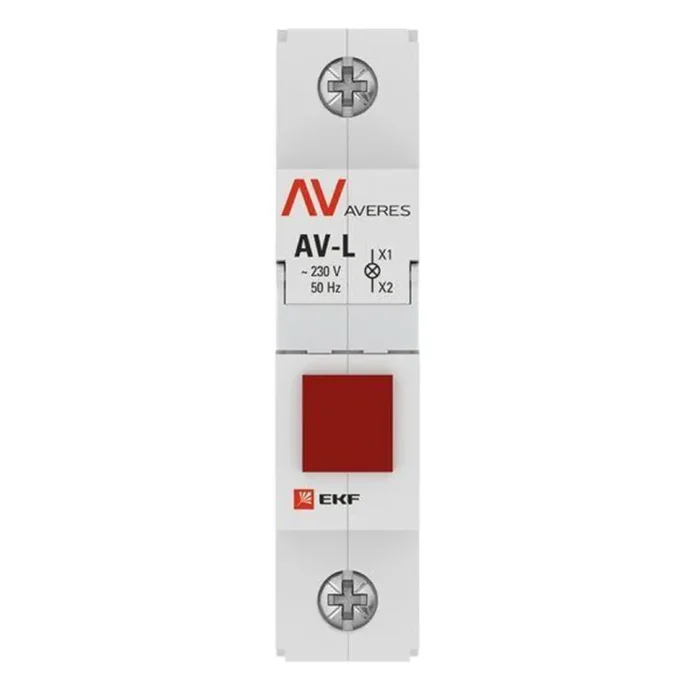 Лампа сигнальная AV-L красн. EKF av-l-red-averes