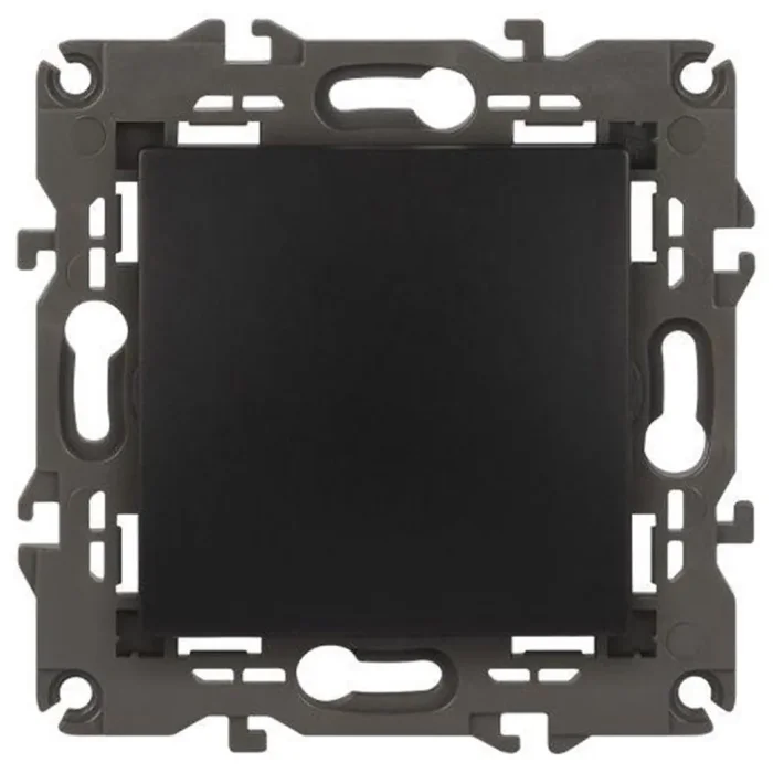 Переключатель 1-кл. СП Elegance 14-1103-05 10А IP20 250В 10AX механизм антрацит Эра Б0034227