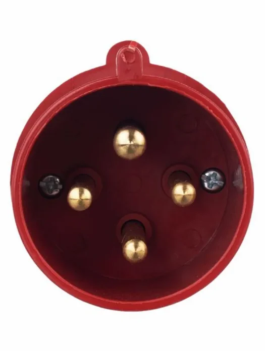 Вилка эл. каб. 32А 3P+PE 380В IP44 ССИ-024 IEK PSR02-032-4