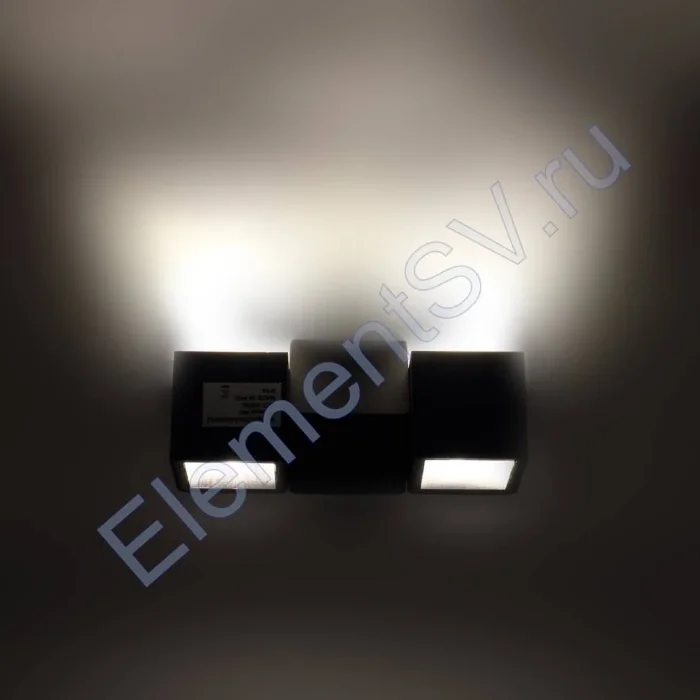 Светодиодный светильник настенный 1392S UC202 (220V, 2х3W, warm white)