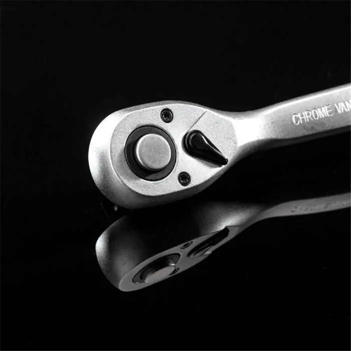 Ключ-трещотка для торцовых головок 1/2 СrV 72 зубца Kranz KR-12-8401