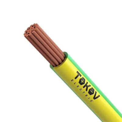 Провод TOKOV ELECTRIC ПуГВнг(А)-LS 1х240 Ж/З 450/750В (м) УТ000032042