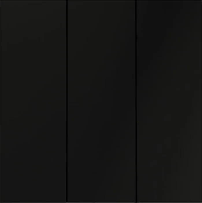 Выключатель 3-кл. СП S70 10А механизм черн. матов. Voltum VLS030108