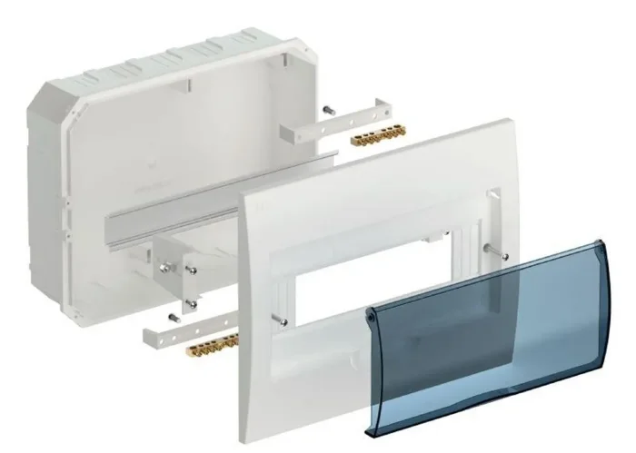 Корпус встраиваемый ЩРВ-П-12 Krepta 3 IP41 пластик. бел. IEK MKP12-V-12-40-10