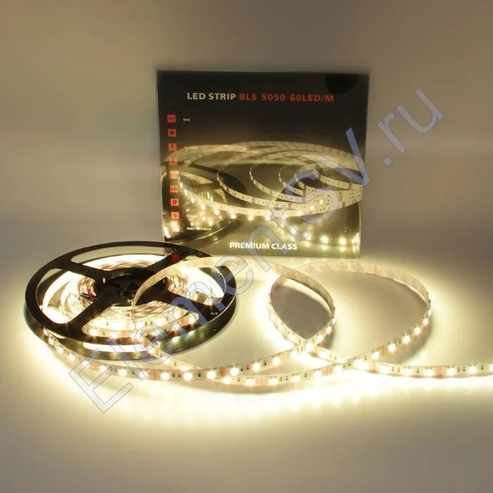 Светодиодная лента Class Premium, 5050, 60 led/m, RGB, 12V, IP33, A17