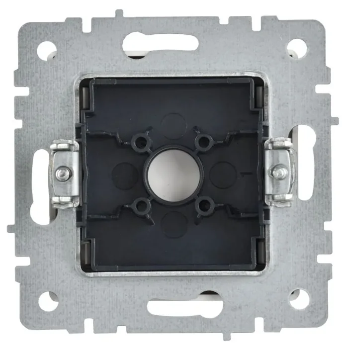 Заглушка BRITE МЗ10-БрАБ с суппортом механизм арктич. бел. IEK BR-PL10-K91