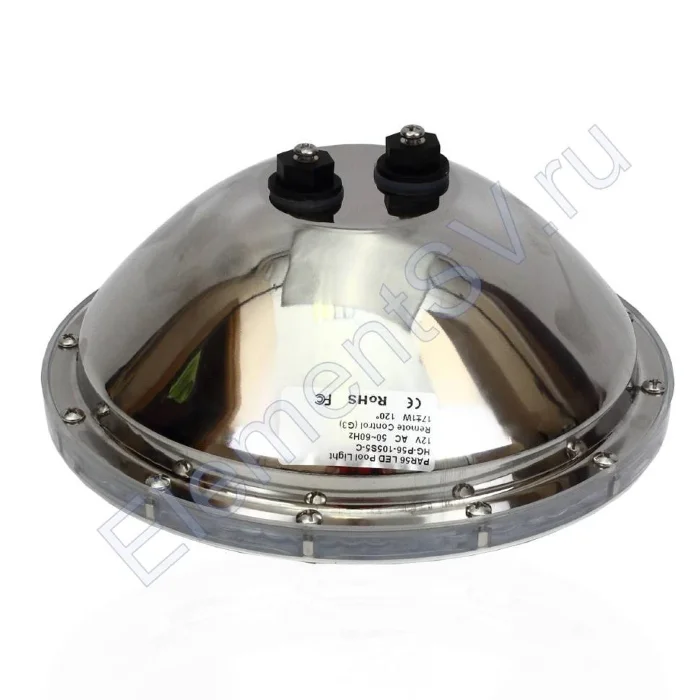 Светильник для бассейна PAR56 HG-P56-10555-C PL12 (18W, 12V, RGB, 120deg)
