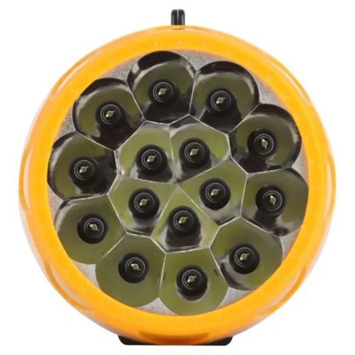 Фонарь-прожектор аккумуляторный TSP10 15LED 2 режима 4В 1.5А.ч ЗУ 220В (картон. упак.) Трофи Б0016537