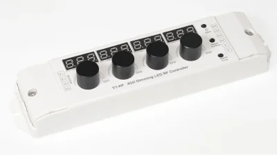 Диммер с потенциометрами V1-KF IC6 (12-24V, 4ch x 4A, 192/384W)