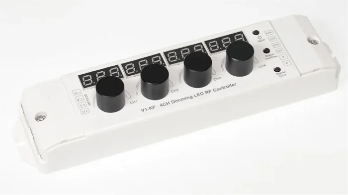 Диммер с потенциометрами V1-KF IC6 (12-24V, 4ch x 4A, 192/384W)