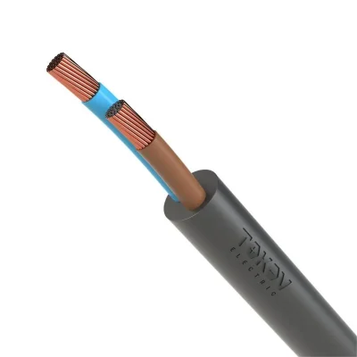 Провод TOKOV ELECTRIC ПВС 2х1.5 380В Ч (м) 1945481