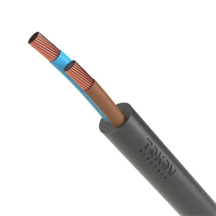 Провод TOKOV ELECTRIC ПВС 2х1.5 380В Ч (м) 1945481
