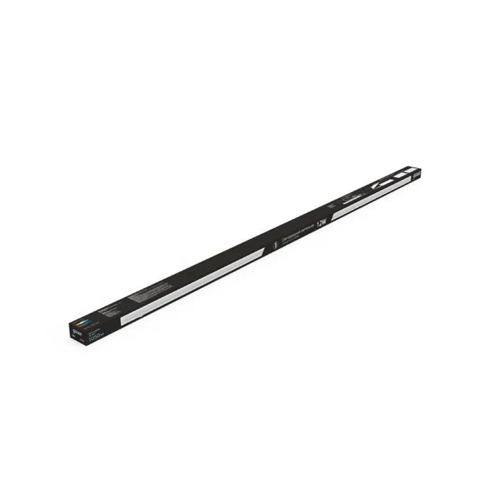 Светильник светодиодный Black 12Вт 4000К IP20 1050лм 170-264В 865х22х37мм ДВО линейный накладной бел. GAUSS 130511212