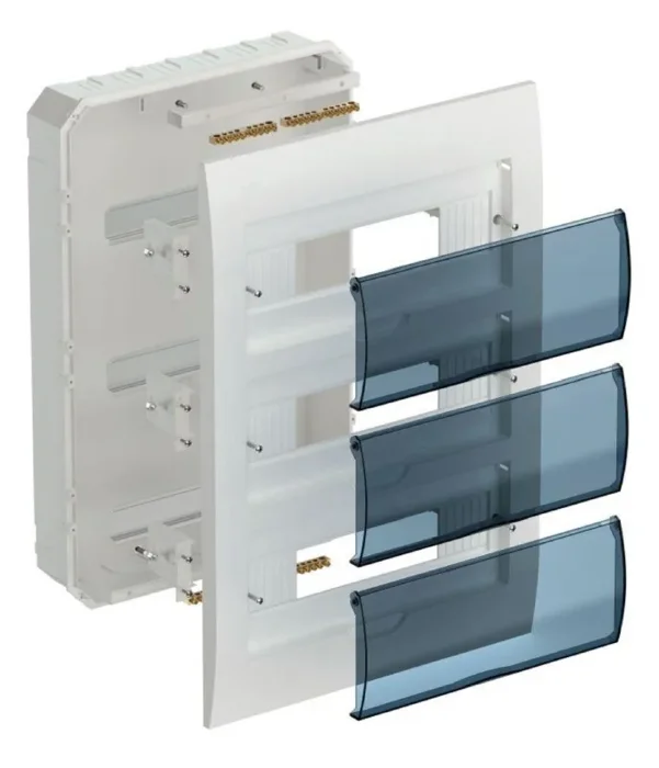 Корпус встраиваемый ЩРВ-П-36 Krepta 3 IP41 пластик. бел. IEK MKP12-V-36-40-05