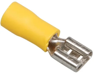 Разъем РпИм 5.5-6-0.5 плоский &quot;мама&quot; (уп.100шт) IEK URM10-006-D34-7