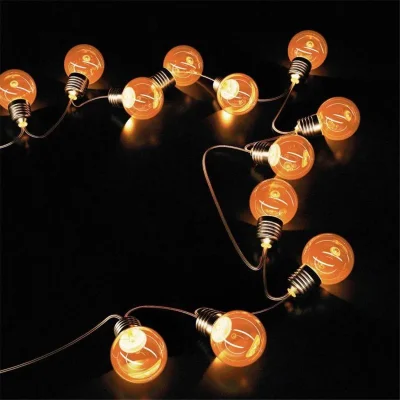 Гирлянда светодиодная садовая Solar &quot;Шары&quot; 30 ламп бел. IP44 GAUSS GS032