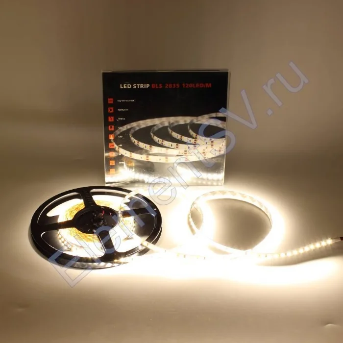 Светодиодная лента Class Premium, 2835, 120 led/m, day white, 12V, IP33, A35