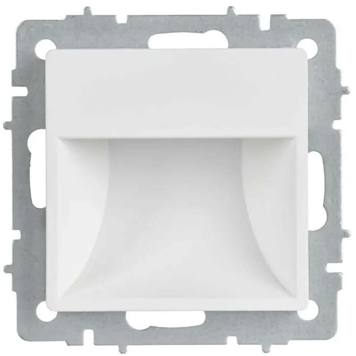 Подсветка светодиодная BRITE ПЛ20-БрАБ встраив. механизм арктич. бел. IEK BR-FL20-K91