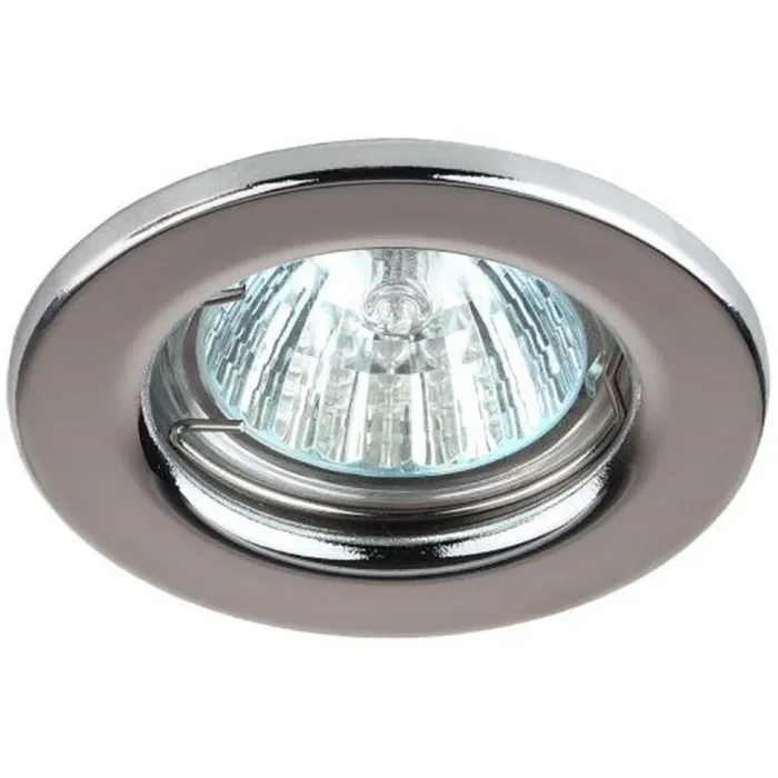 Светильник точечный ST1 CH 50Вт MR16 12В штампован. хром. ЭРА C0043799