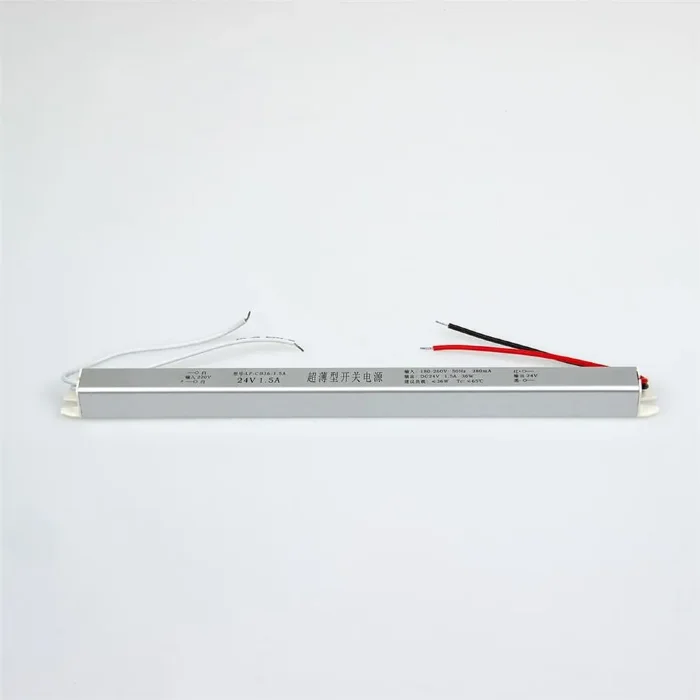 Блок питания LB36-24 (24V, 36W, 1.5A, IP40, для световых коробов)