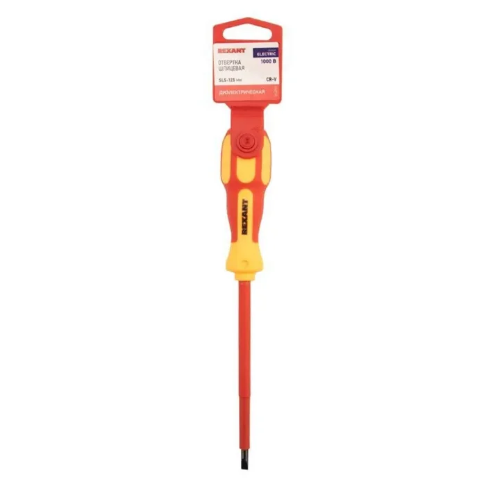 Отвертка "Электрика" SL5 125мм REXANT 12-4713