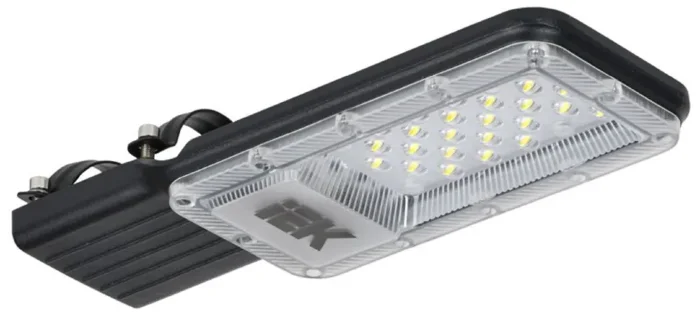 Светильник светодиодный ДКУ 1011-30Ш 5000К IP65 консольный IEK LT-DKU1-1011-030-50-K03