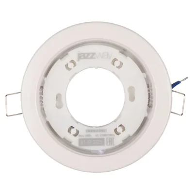 Светильник PGX53 10639.1 106х39мм под лампу GX53 до 20Вт встраив. бел. (пакет) JazzWay 5067080