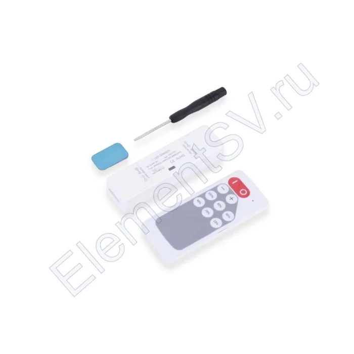 Мини-диммер RF M101 P810 (5-24V, 12А, 60/144/288W, DIM)