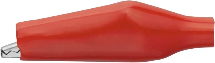 Зажим "крокодил" 5А 80 872 OAC-5A-40-R25 красн. ОНЛАЙТ 80872