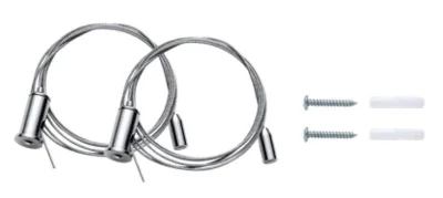 Комплект подвесов PSO-02 S-2x1.0м (стальной трос-2шт саморезы-2шт дюбель-2шт) Pro+ JazzWay 5059207