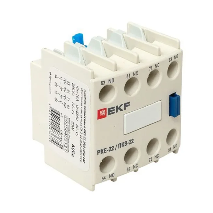 Приставка контактная ПКЭ-22 2NO+2NC EKF ctr-sc-25