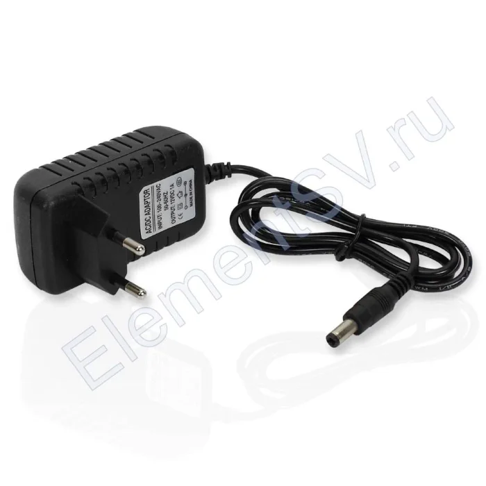 Сетевой адаптер 12V 1A 12W, Z14, штекер 5.5x2.1